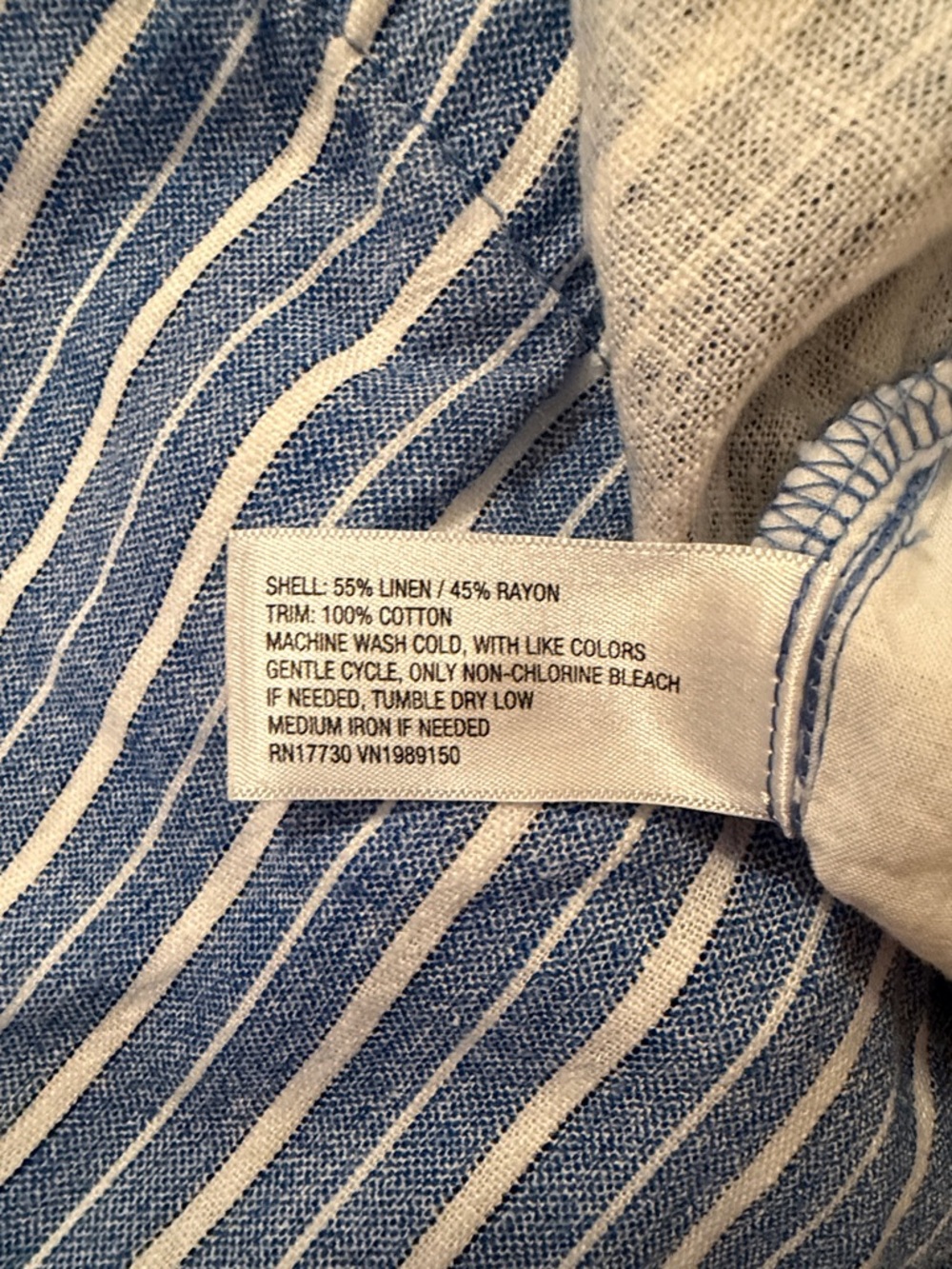NWT A New Day Linen Blend Pants - XL - Picture 3 of 3